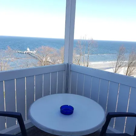 公寓 Residenz Seeblick 18 Mit Balkon Und Ostseeblick *